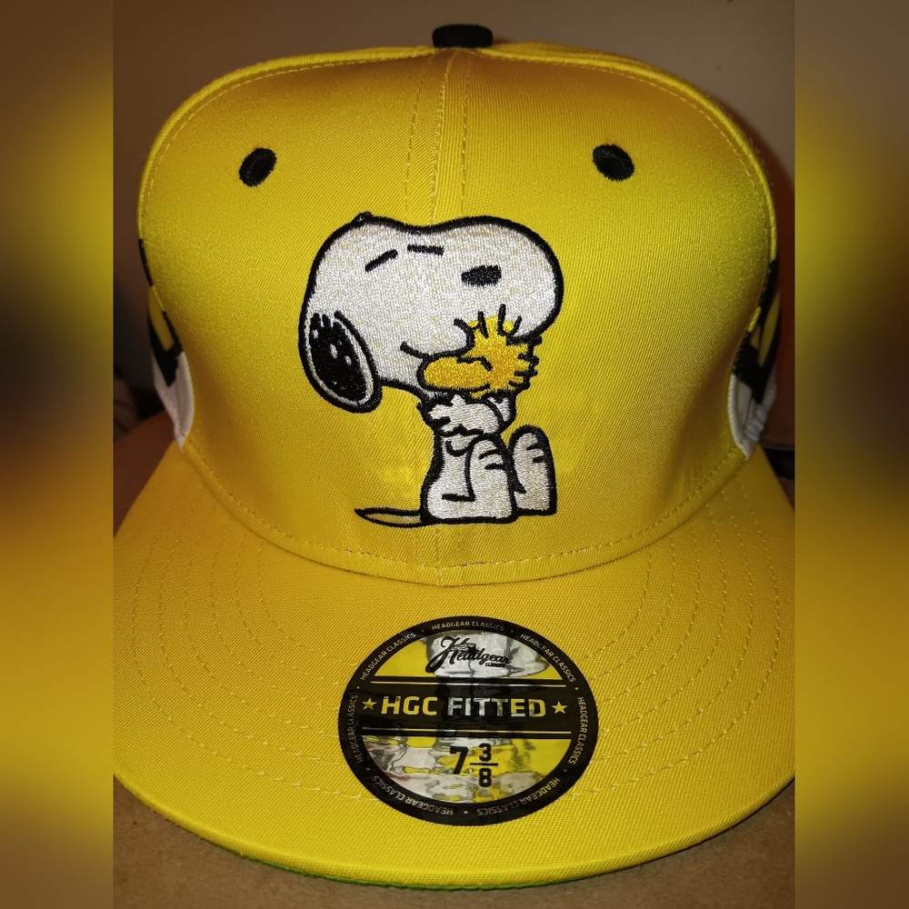 Snoopy Yellow HGC Fitted Cap